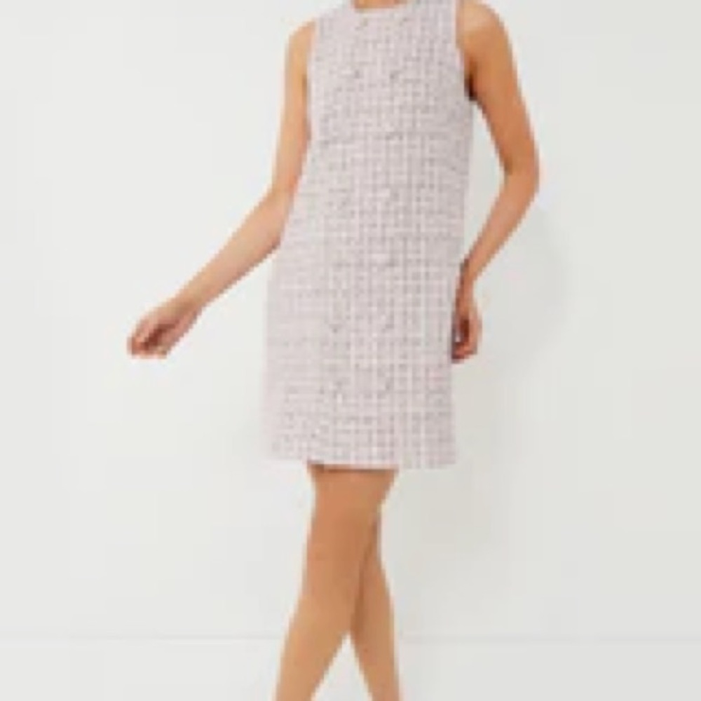 Peony Tweed Bianca Dress